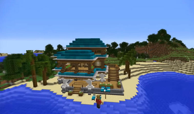 Algunas De Las Mejores Mansiones Y Casa De Playa En Minecraft World