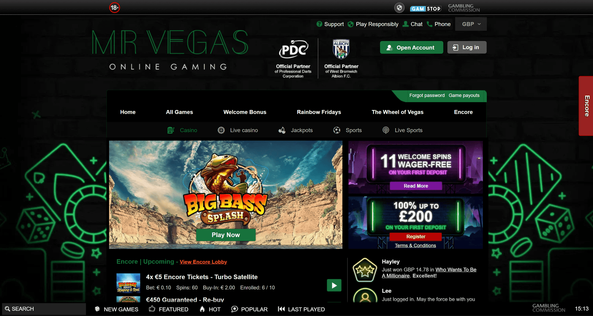 Sitios hermanos de Mr Vegas - Los mejores casinos del Reino Unido como Mr Vegas