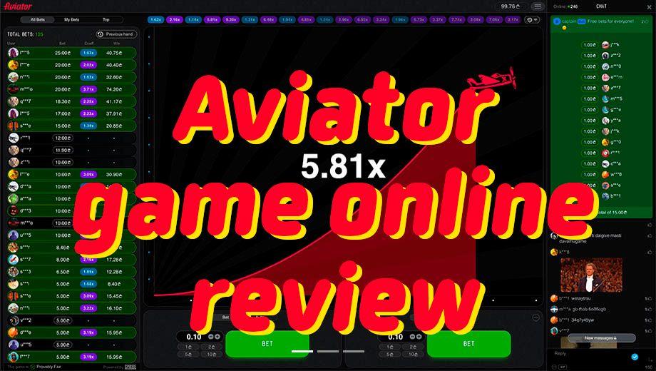 Revisión del juego Aviator