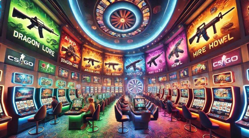 CS GO casino - juegos de piel virtual por dinero