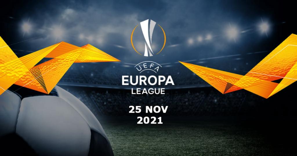 Predicciones para la Europa League - 25/11/2021 (Primera parte)