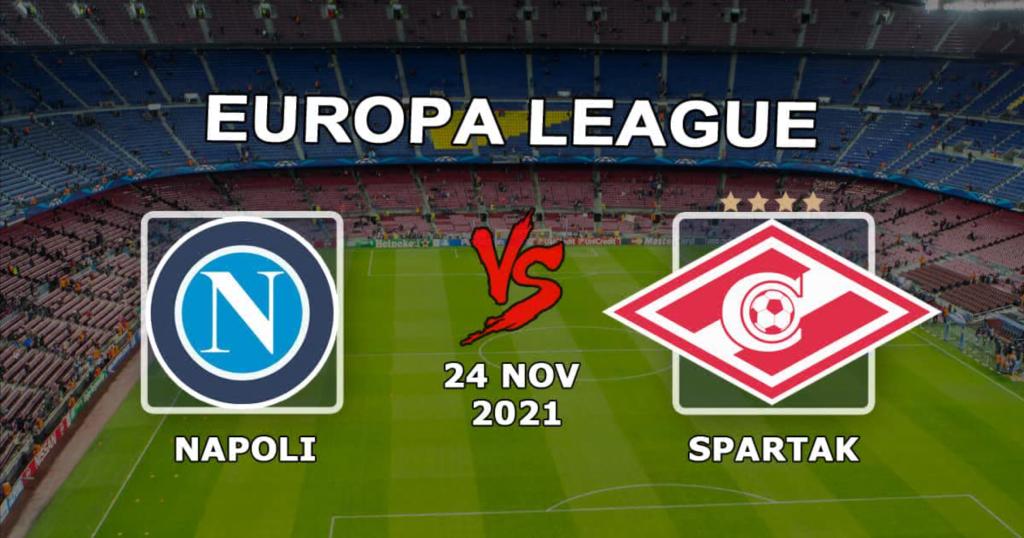 Napoli - Spartak: predicción y apuesta en el partido de la Europa League - 24/11/2021