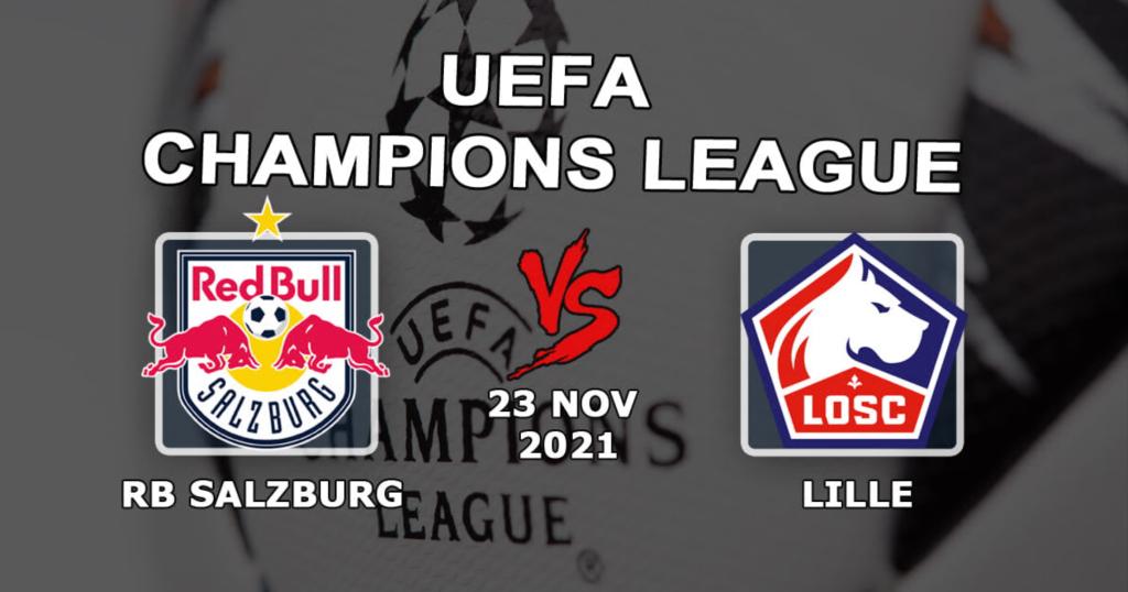 RB Salzburg - Lille: pronóstico y apuesta en el partido de la Champions League - 23/11/2021