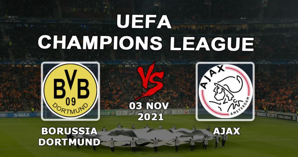 Borussia Dortmund - Ajax: predicción y apuesta en el partido de la Champions League - 03.11.2021