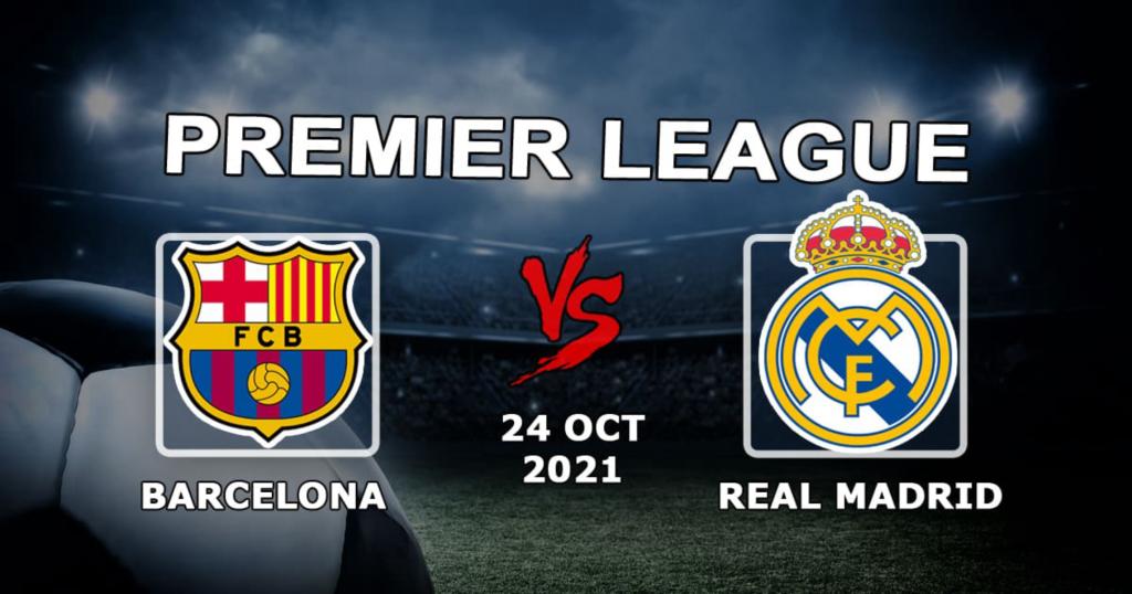 Barcelona - Real Madrid: predicción y apuesta en el partido - 24.10.2021