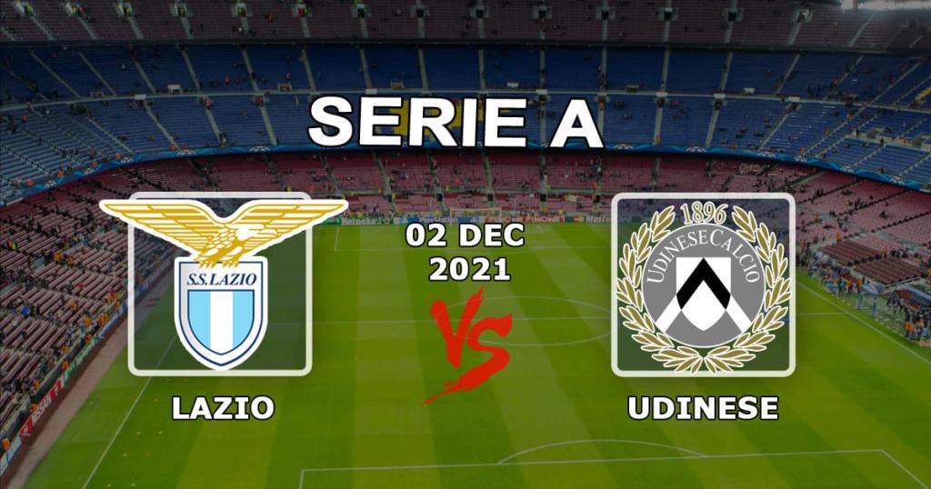 Lazio - Udinese: predicción y cuotas de apuestas A - 12/02/2021