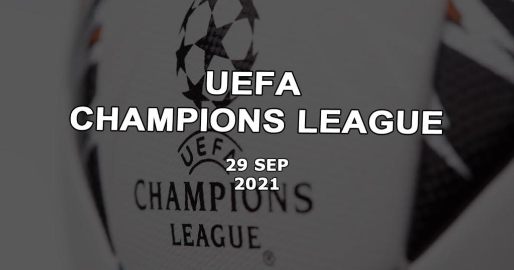 Predicciones para los partidos de la segunda jornada de los grupos de la Champions League - 29/09/2021