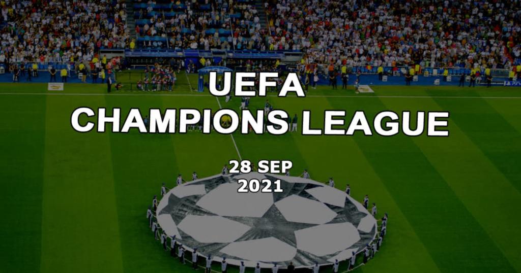 Predicciones para los partidos de la Champions League - 28/09/2021