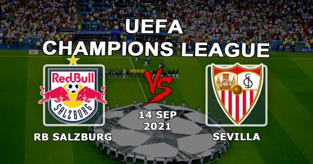 RB Salzburg - Sevilla: pronóstico y apuesta en el partido de la Champions League - 14/09/2021