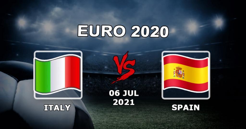 Italia - España: predicción y apuesta por el partido de las semifinales de la Eurocopa 2020-06/07/2021