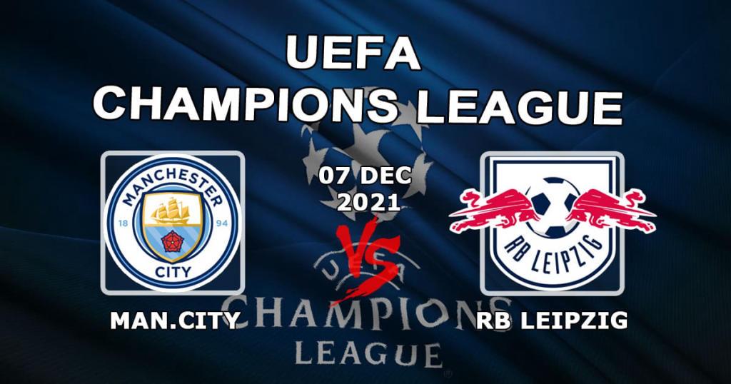 RB Leipzig - Manchester City: predicción y apuesta en el partido de la Champions League - 07.12.2021