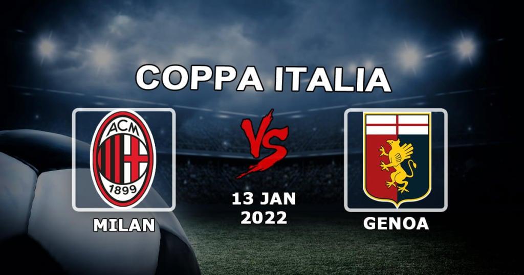 Milán - Génova: pronóstico y apuesta para el partido de la Copa de Italia - 13/01/2022