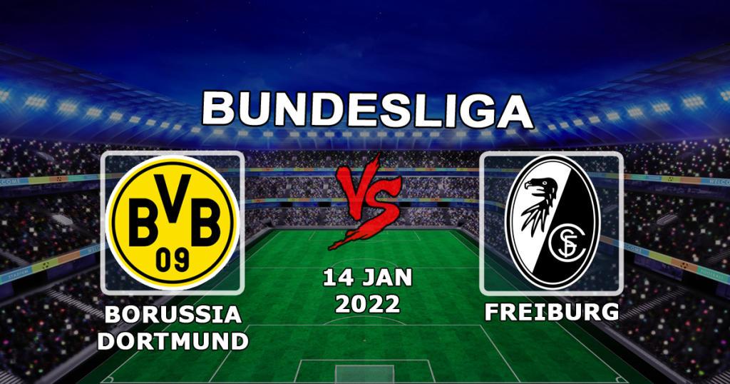 Borussia Dortmund - Friburgo: pronóstico y apuesta para el partido de la Bundesliga - 14/01/2022