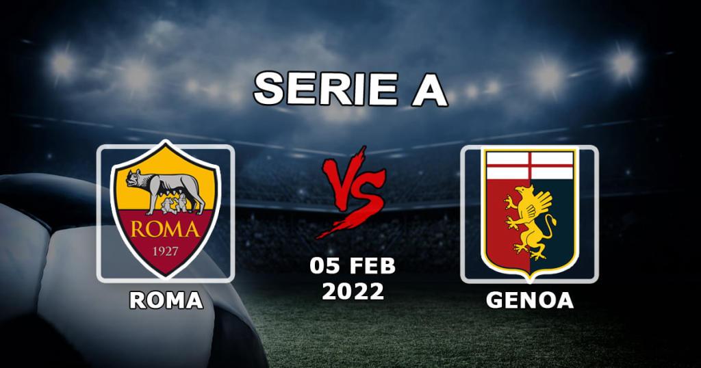 Roma - Génova: pronóstico y apuesta en Serie A - 02.05.2022