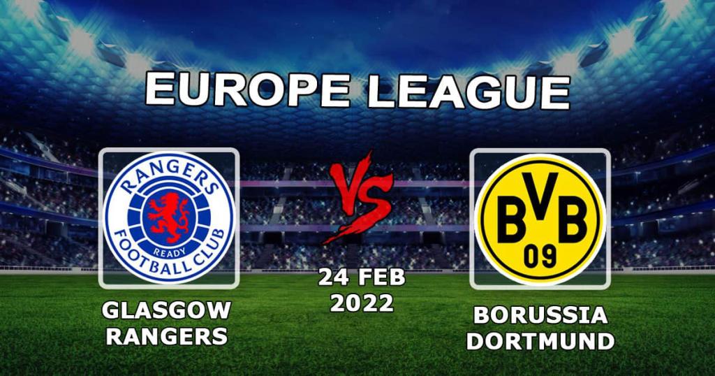 Rangers - Borussia Dortmund: pronóstico y apuesta en la Europa League - 24.02.2022