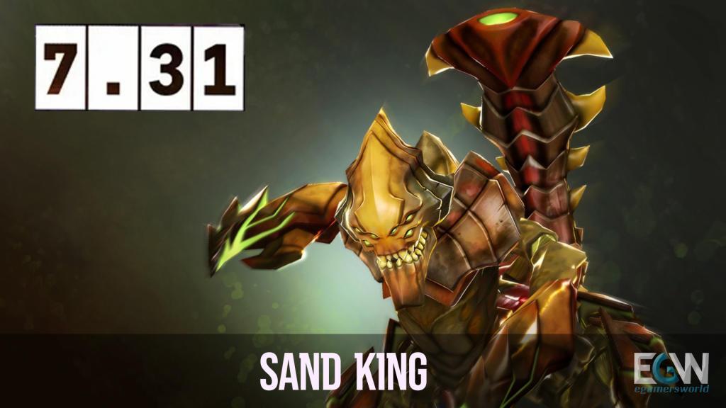 Guía de Sand King a las 7.31