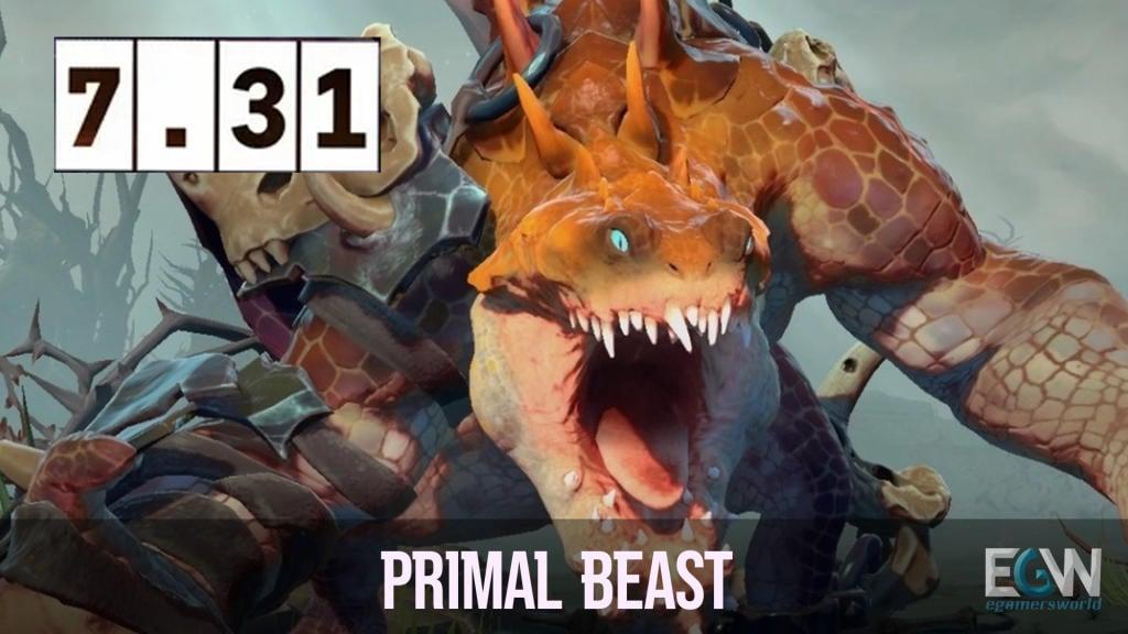 Guía de Primal Beast 7.31. Nuevo héroe en Dota 2