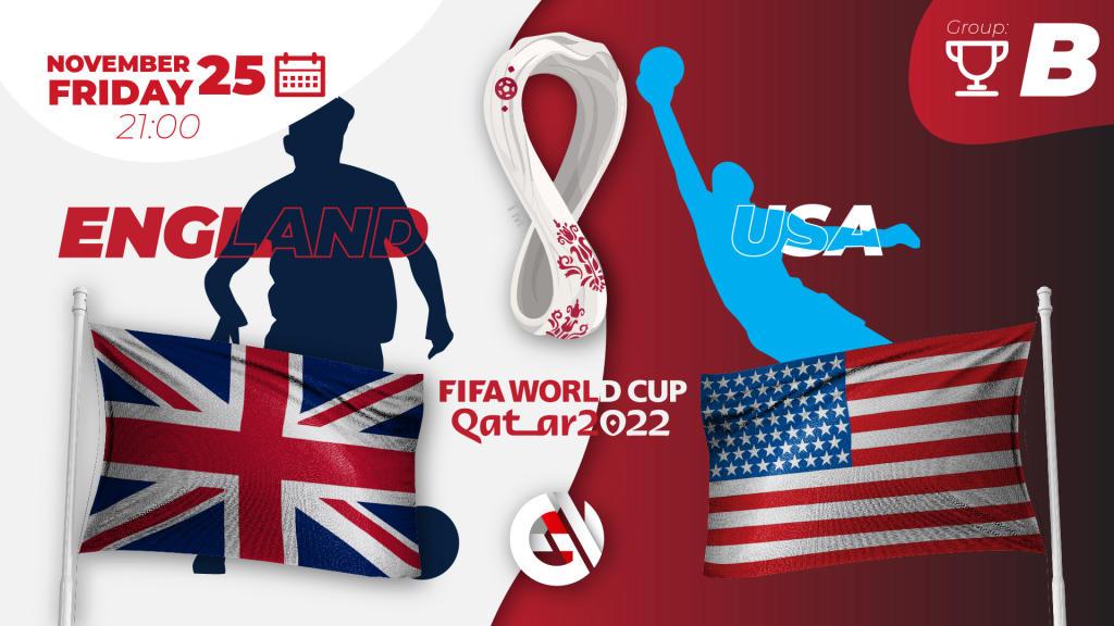 Inglaterra - EEUU: pronóstico y apuesta para el Mundial de Qatar 2022