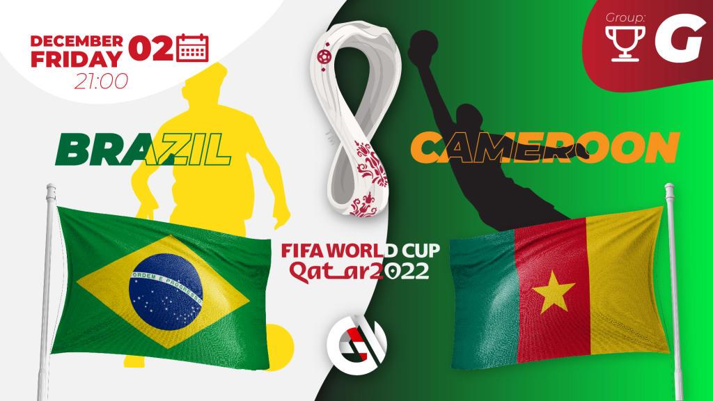 Brasil - Camerún: pronóstico y apuesta para el Mundial 2022 en Qatar