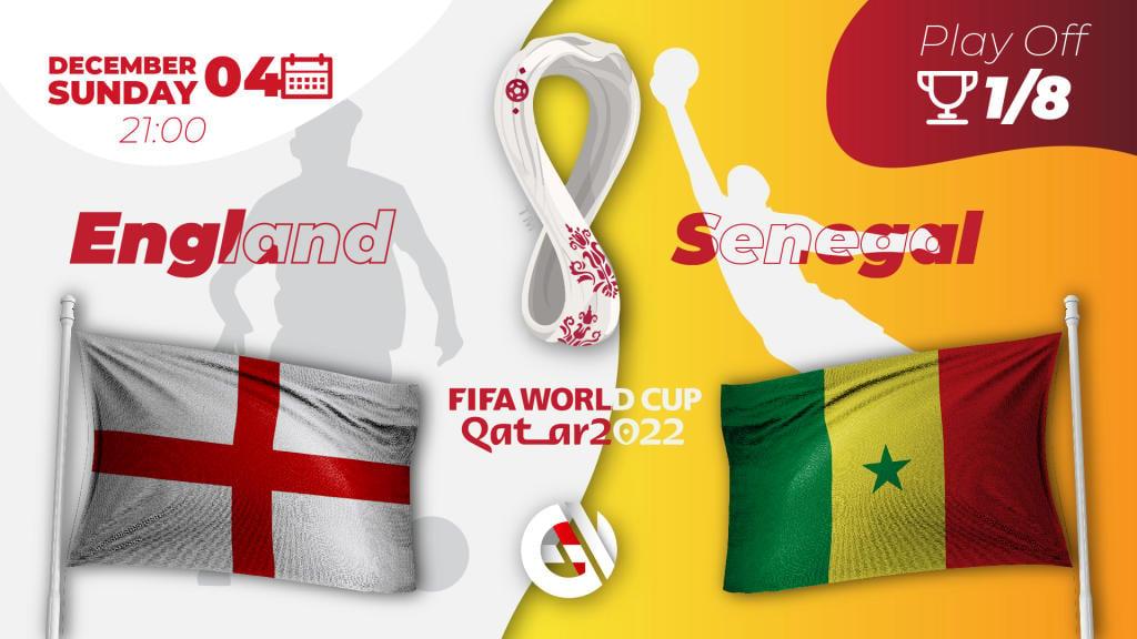 Inglaterra - Senegal: pronóstico y apuesta para el Mundial de Qatar 2022