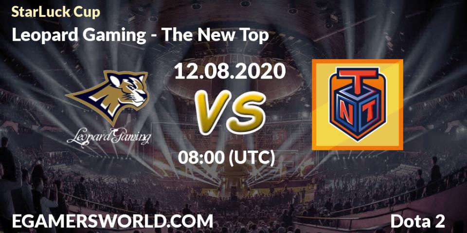 Pronóstico Leopard Gaming - The New Top. 12.08.20, Dota 2, StarLuck Cup