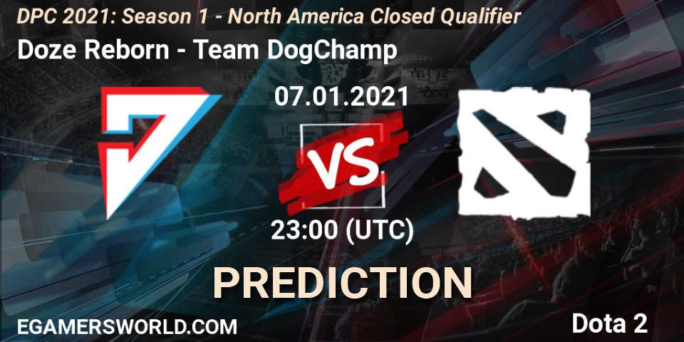 Pronóstico Byzantine Raiders - Team DogChamp. 07.01.2021 at 23:00, Dota 2, DPC 2021: Season 1 - North America Closed Qualifier