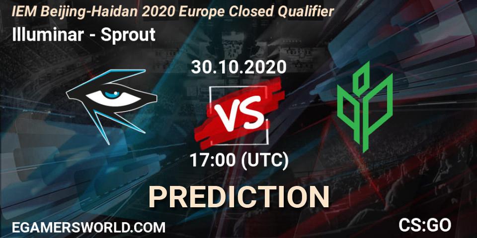 Pronóstico Illuminar - Sprout. 30.10.2020 at 17:00, Counter-Strike (CS2), IEM Beijing-Haidian 2020 Europe Closed Qualifier