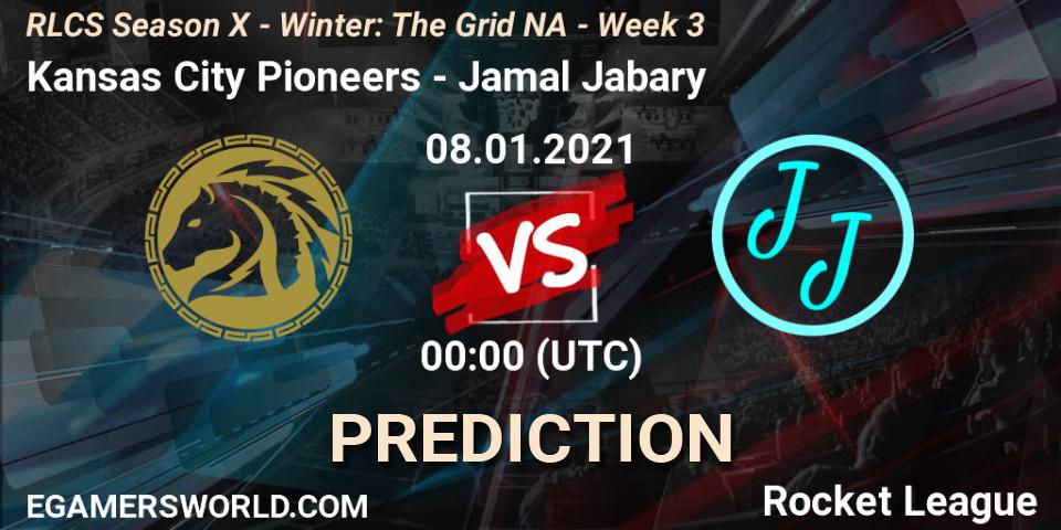 Pronóstico Kansas City Pioneers - Jamal Jabary. 15.01.2021 at 00:00, Rocket League, RLCS Season X - Winter: The Grid NA - Week 3