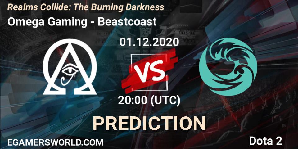 Pronóstico Omega Gaming - Beastcoast. 01.12.2020 at 20:09, Dota 2, Realms Collide: The Burning Darkness