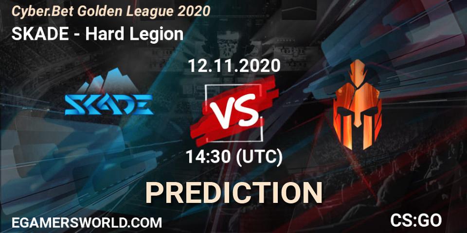 Pronóstico SKADE - Hard Legion. 12.11.20, CS2 (CS:GO), Cyber.Bet Golden League 2020