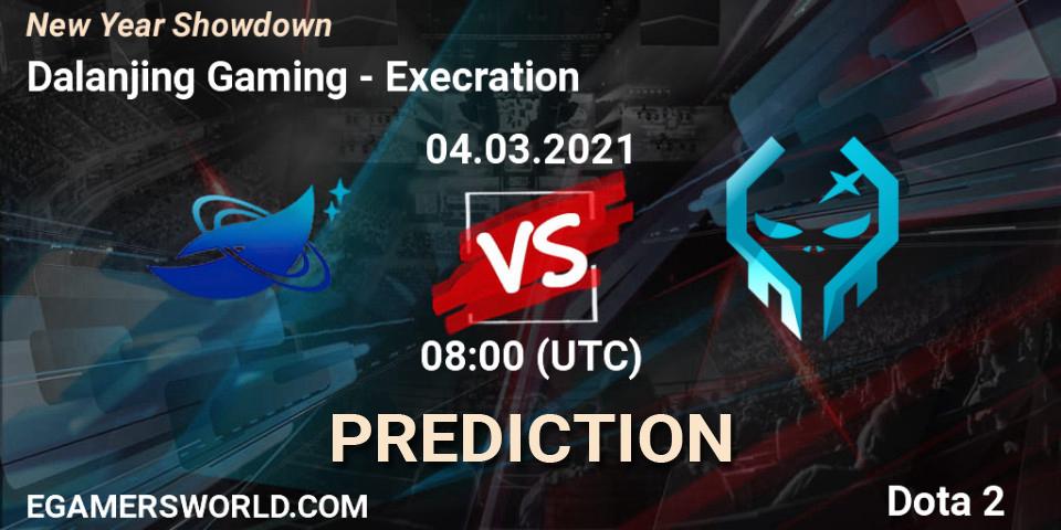 Pronóstico Dalanjing Gaming - Execration. 04.03.2021 at 09:00, Dota 2, New Year Showdown