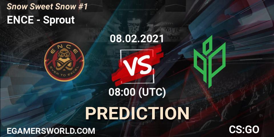 Pronóstico ENCE - Sprout. 08.02.2021 at 08:00, Counter-Strike (CS2), Snow Sweet Snow #1