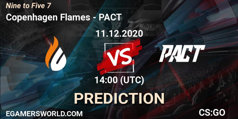 Pronóstico Copenhagen Flames - PACT. 11.12.2020 at 14:00, Counter-Strike (CS2), Nine to Five 7