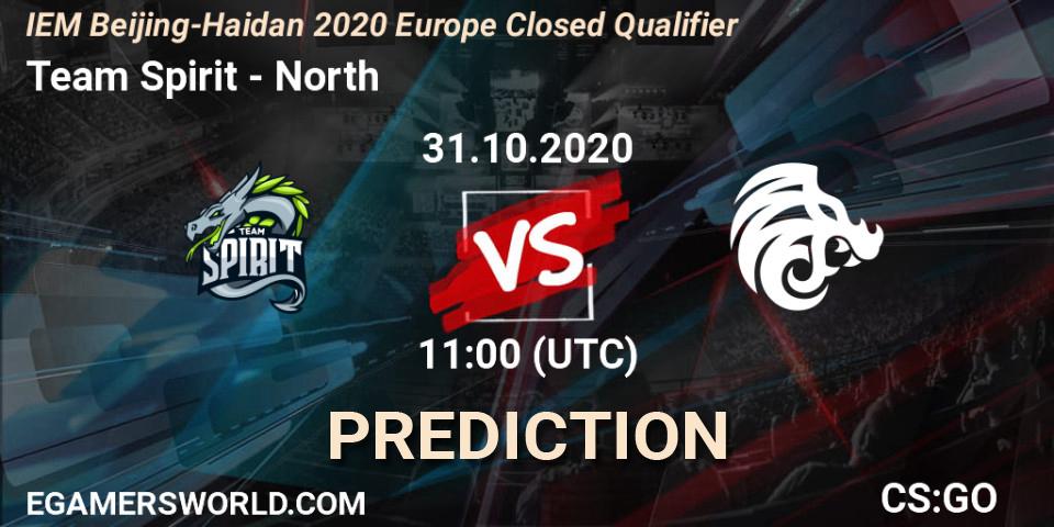 Pronóstico Team Spirit - North. 31.10.20, CS2 (CS:GO), IEM Beijing-Haidian 2020 Europe Closed Qualifier