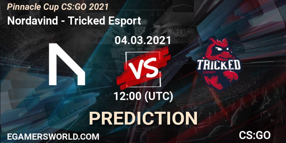 Pronóstico Nordavind - Tricked Esport. 04.03.2021 at 12:00, Counter-Strike (CS2), Pinnacle Cup #1