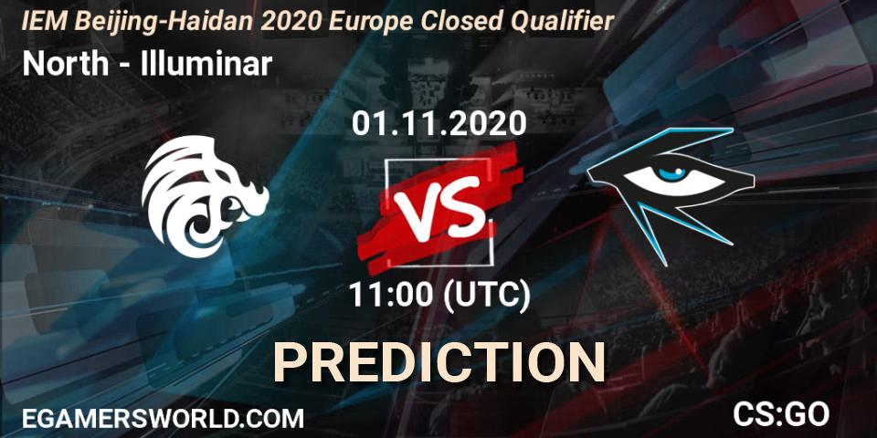 Pronóstico North - Illuminar. 01.11.20, CS2 (CS:GO), IEM Beijing-Haidian 2020 Europe Closed Qualifier