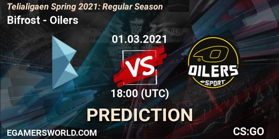 Pronóstico Bifrost - Oilers. 01.03.2021 at 18:00, Counter-Strike (CS2), Telialigaen Spring 2021: Regular Season