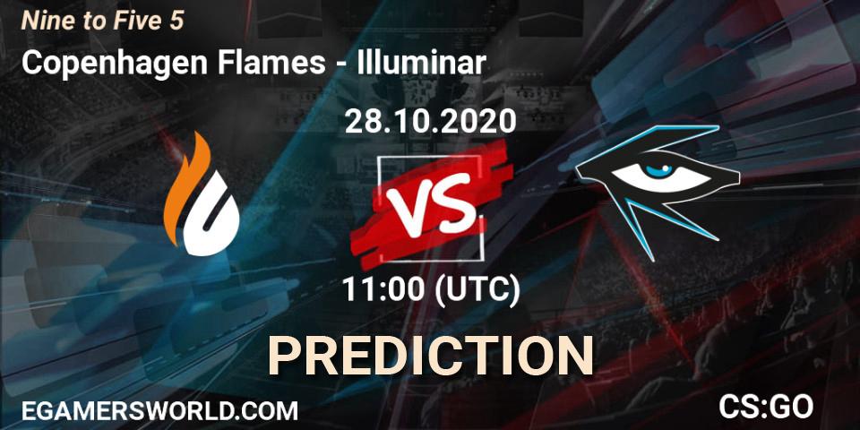 Pronóstico Copenhagen Flames - Illuminar. 28.10.2020 at 11:00, Counter-Strike (CS2), Nine to Five 5