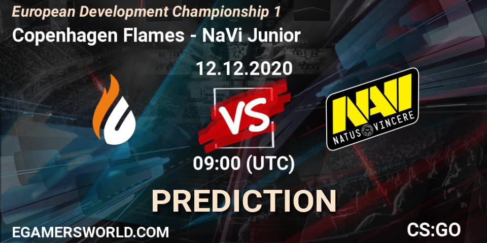 Pronóstico Copenhagen Flames - NaVi Junior. 12.12.2020 at 09:00, Counter-Strike (CS2), European Development Championship 1
