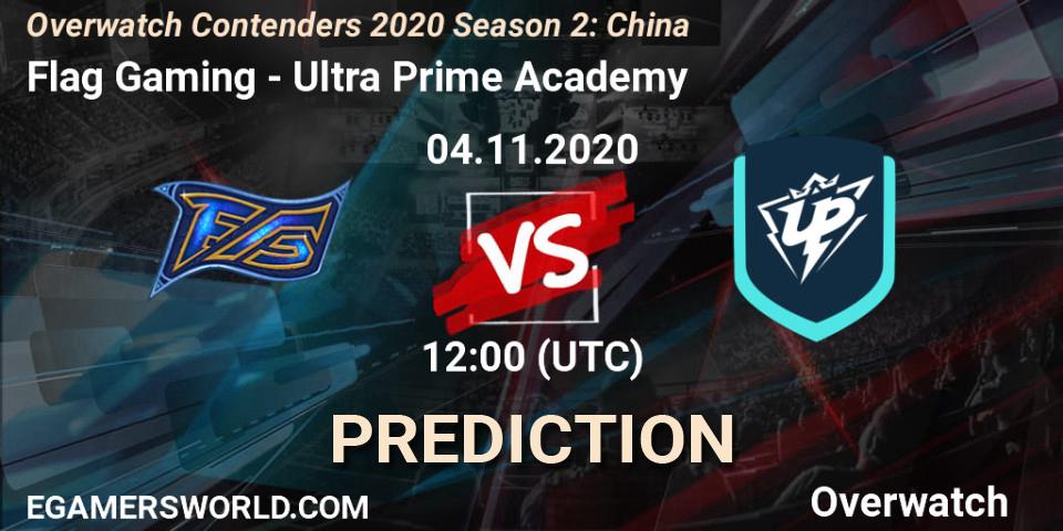 Pronóstico Flag Gaming - Ultra Prime Academy. 04.11.20, Overwatch, Overwatch Contenders 2020 Season 2: China