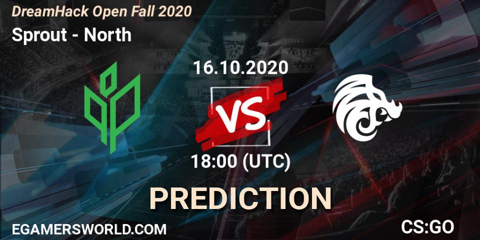 Pronóstico Sprout - North. 16.10.2020 at 17:50, Counter-Strike (CS2), DreamHack Open Fall 2020