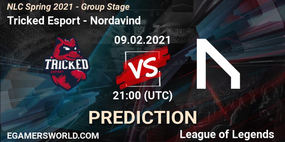 Pronóstico Tricked Esport - Nordavind. 09.02.2021 at 21:30, LoL, NLC Spring 2021 - Group Stage