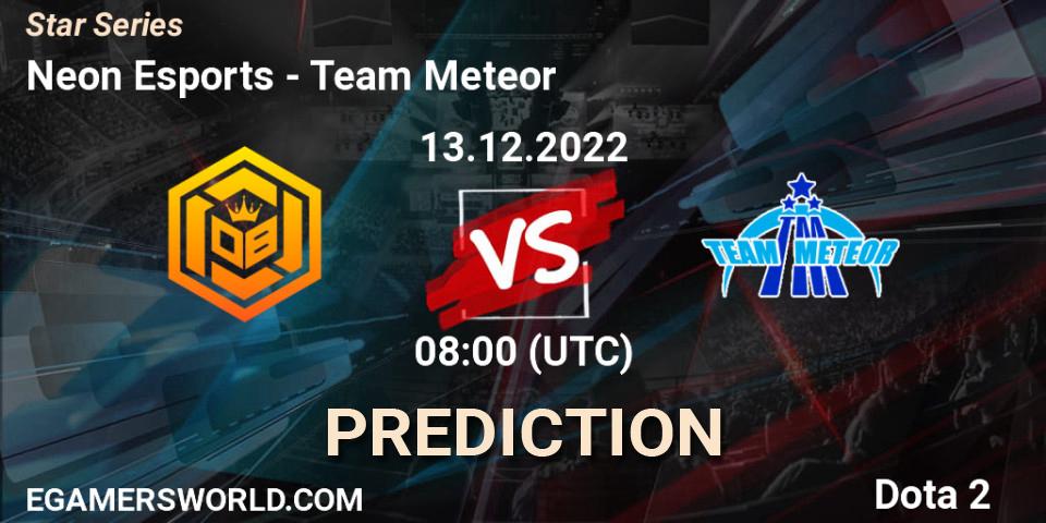 Pronóstico Neon Esports - Team Meteor. 13.12.22, Dota 2, Star Series