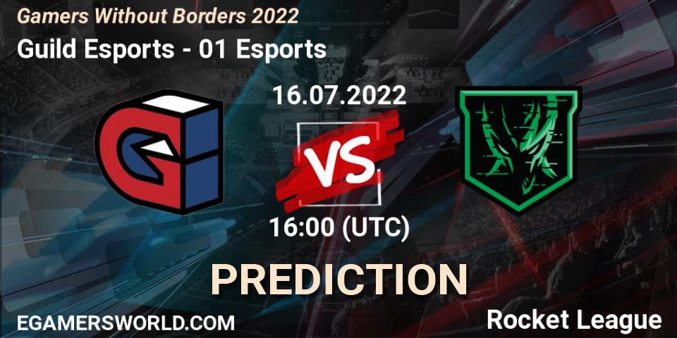 Pronóstico Guild Esports - 01 Esports. 16.07.2022 at 16:00, Rocket League, Gamers Without Borders 2022