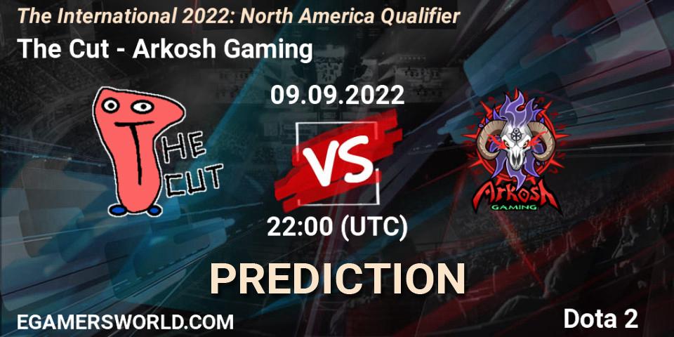 Pronóstico The Cut - Arkosh Gaming. 10.09.2022 at 01:00, Dota 2, The International 2022: North America Qualifier