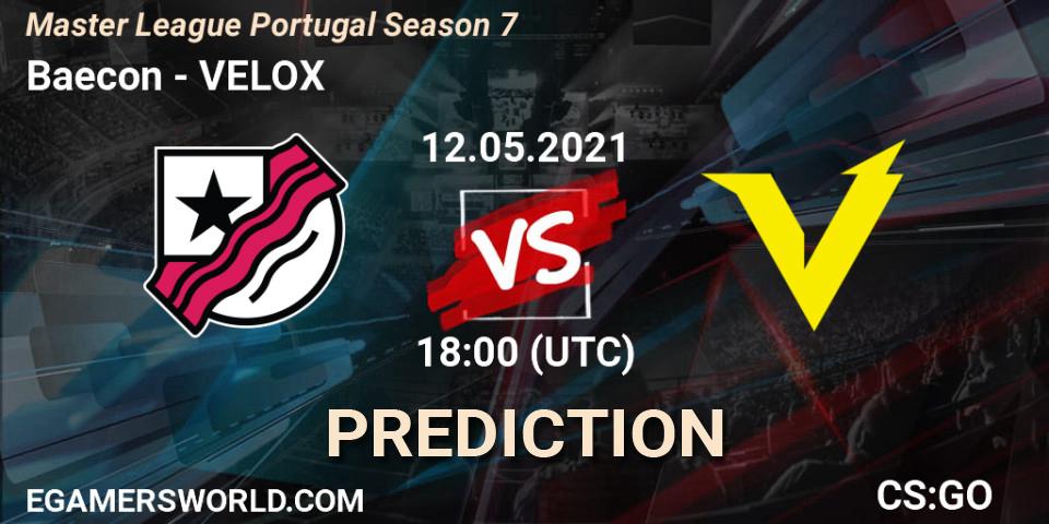 Pronóstico Baecon - VELOX. 12.05.21, CS2 (CS:GO), Master League Portugal Season 7