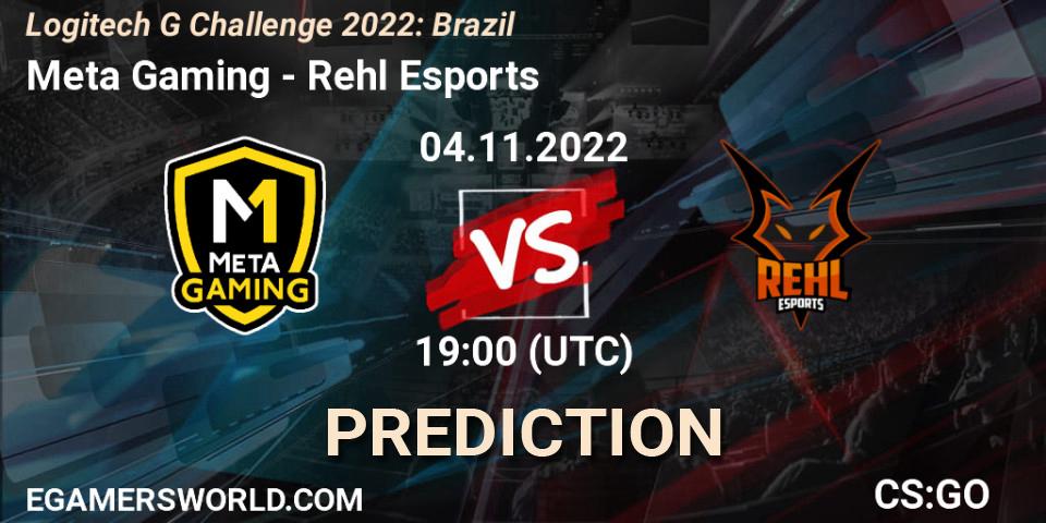 Pronóstico Meta Gaming Brasil - Rehl Esports. 04.11.22, CS2 (CS:GO), Logitech G Challenge 2022: Brazil