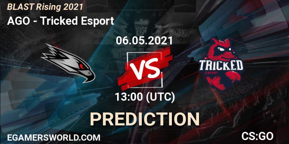 Pronóstico AGO - Tricked Esport. 06.05.2021 at 13:00, Counter-Strike (CS2), BLAST Rising 2021