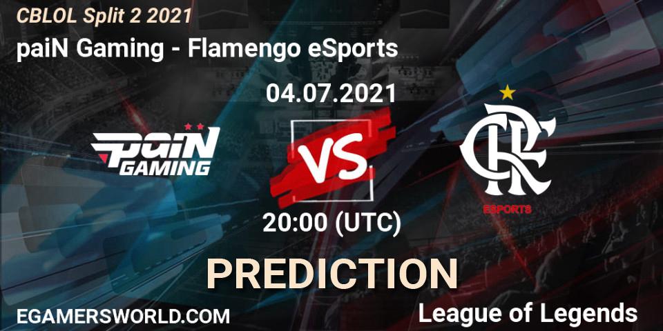 Pronóstico paiN Gaming - Flamengo eSports. 04.07.2021 at 20:00, LoL, CBLOL Split 2 2021