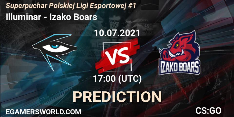 Pronóstico Illuminar - Izako Boars. 10.07.21, CS2 (CS:GO), Superpuchar Polskiej Ligi Esportowej #1